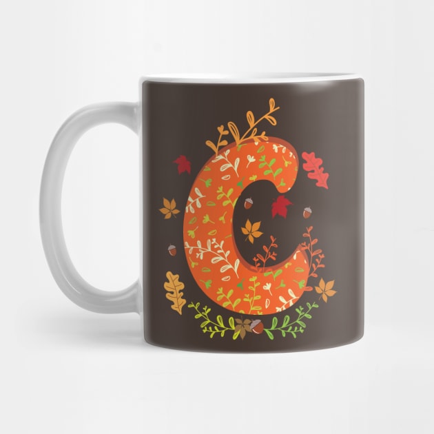 C Autumn Monogram by emma17